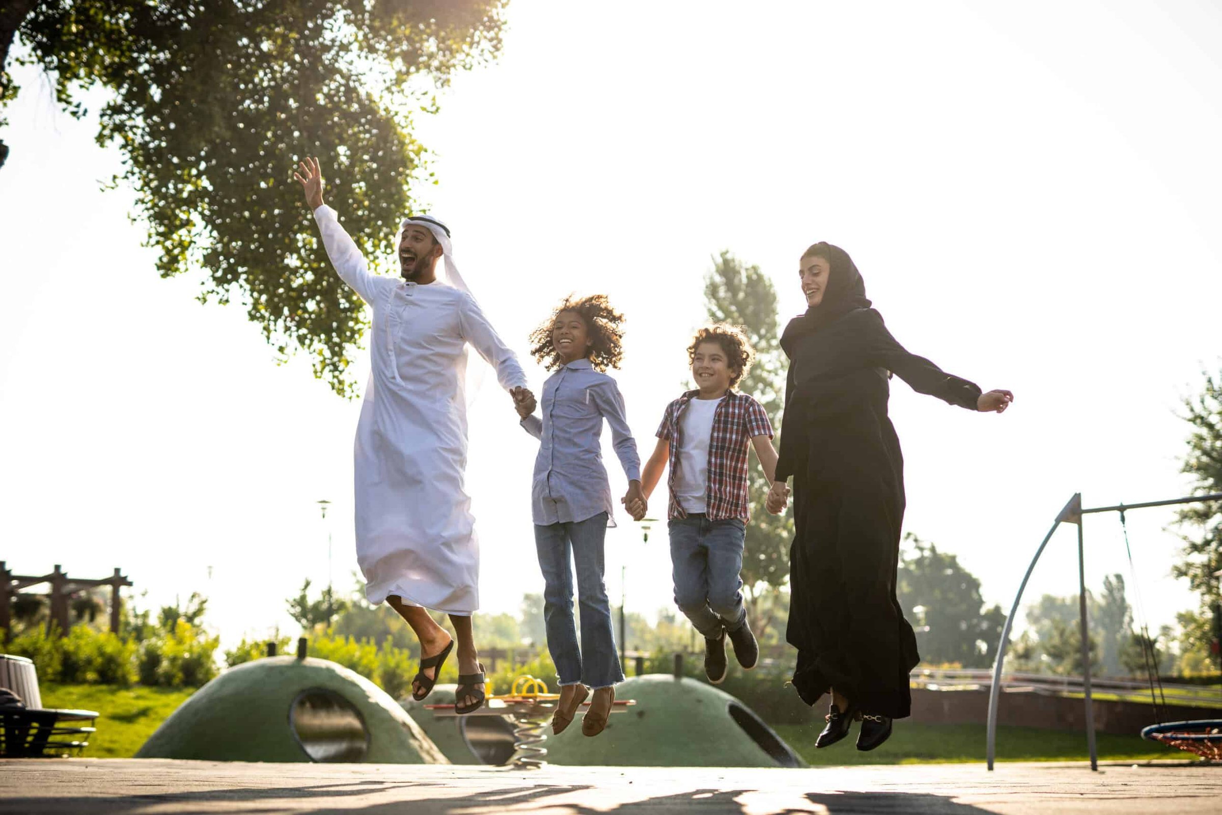 cinematic-image-of-a-family-playing-at-the-playground